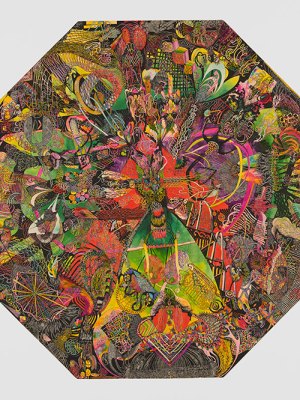 Octagonal Drawing (1976), Ann Churchill.