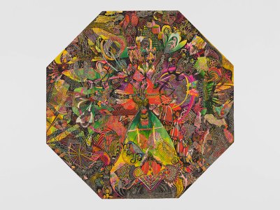 Octagonal Drawing (1976), Ann Churchill.