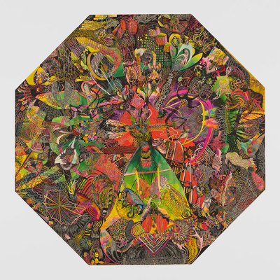 Octagonal Drawing (1976), Ann Churchill.