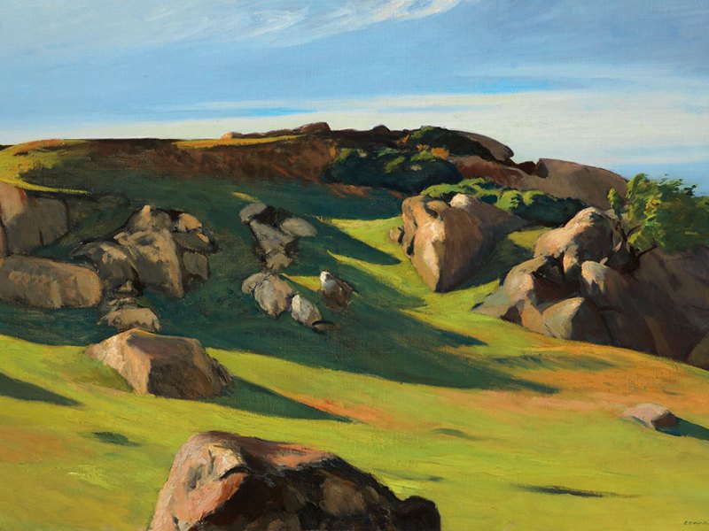 Cape Ann Granite (1928), Edward Hopper