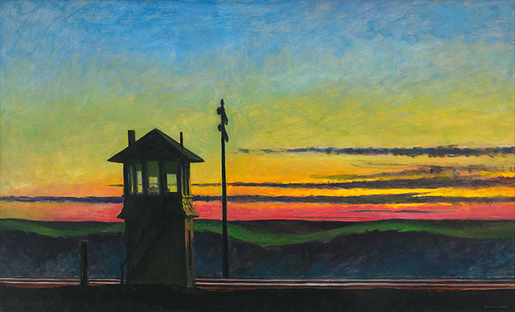 The landscapes of Edward Hopper