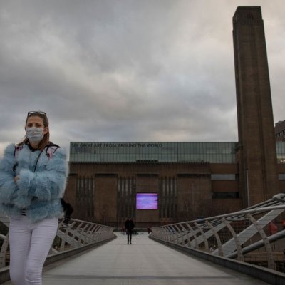 A view of Tate Modern, London, in March 2020.