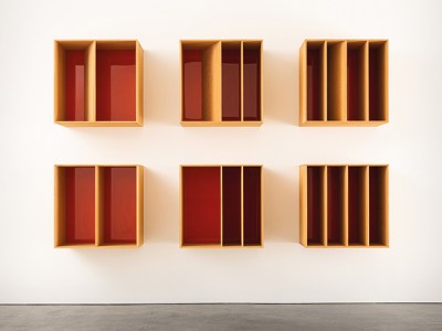 Untitled (1986) Donald Judd. Hessel Museum of Art, Center for Curatorial Studies, Bard College, Annandale‑on‑Hudson, New York.
