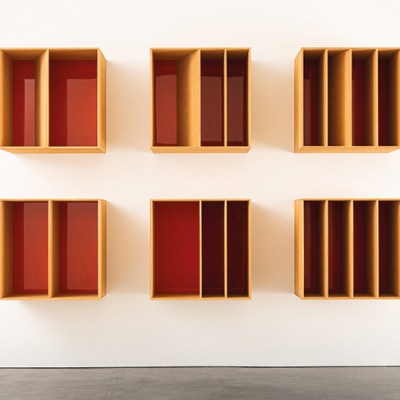 Untitled (1986) Donald Judd. Hessel Museum of Art, Center for Curatorial Studies, Bard College, Annandale‑on‑Hudson, New York.