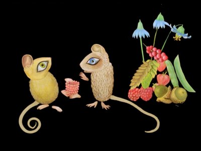 The Town Mouse And The Country Mouse (still; 1980), Evelyn Lambart.