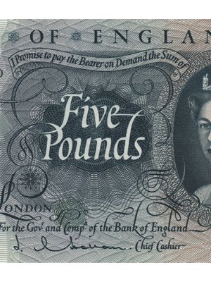 £5 banknote, designed by Reynolds Stone in 1963