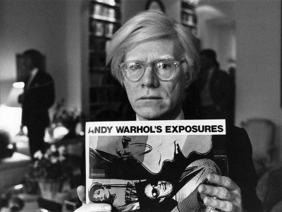 Andy Warhol photographed in 1980.