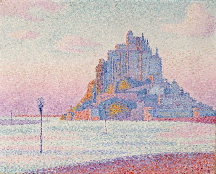 Mont St. Michel (1897), Paul Signac.