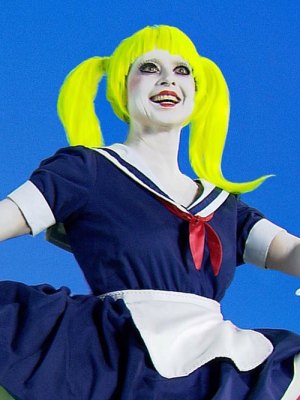 Robert Wilson’s video portrait of Isabella Rossellini (still detail).