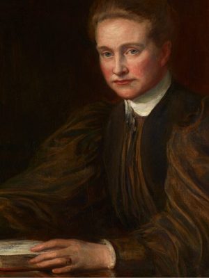 Millicent Fawcett (detail; 1898), Theodore Blake Wirgman. Royal Holloway, University of London