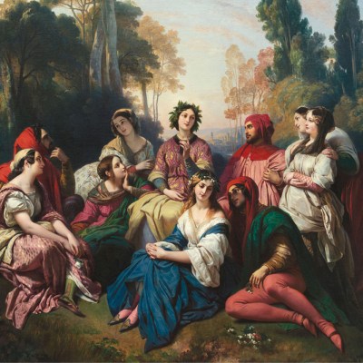 Decameron (detail; 1837), Franz Xaver Winterhalter. The Princely Collections, Liechtenstein, Vaduz-Vienna