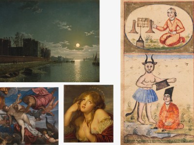 A selection of artworks featured in ‘Starry starry nights (or a few astral weeks)’ curated by the author using Art UK’s Curations tool