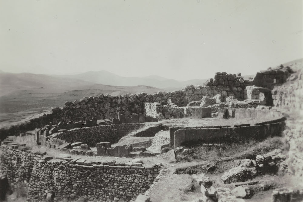 Grave Circle A viewed from South, Mycenae (1920–23), unknown photographer.
