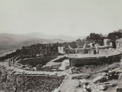 Grave Circle A viewed from South, Mycenae (1920–23), unknown photographer.