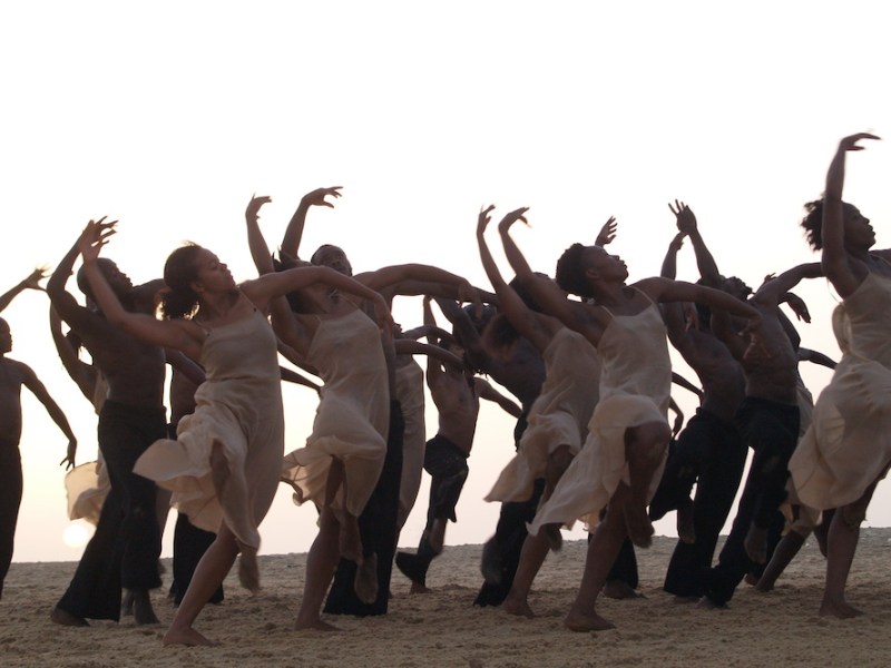 Film still from Dancing at Dusk - A Moment with Pina Bausch's The Rite of Spring (2020), Florian Heinzen-Ziob.