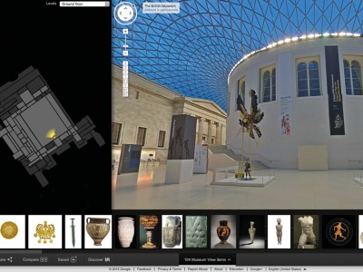 The British Museum has created its virtual tour with Google Arts & Culture