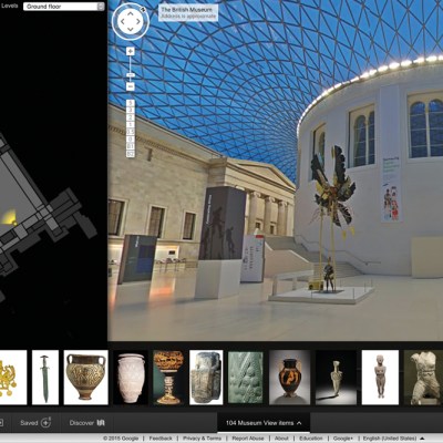 The British Museum has created its virtual tour with Google Arts & Culture