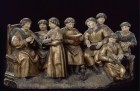 School scene (early 16th century), France.