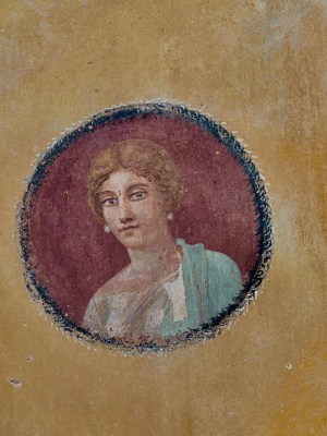 Portrait of a woman from the House with Garden (1st century BC), Pompeii.