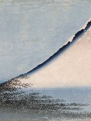 The Blue Fuji (1831), Katsushika Hokusai.