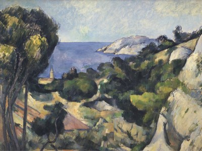 L’Estaque (detail; 1879–83), Paul Cézanne.