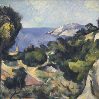 L’Estaque (detail; 1879–83), Paul Cézanne.