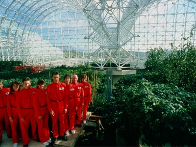 The eight ‘bionauts’ of Biosphere 2. Courtesy NEON