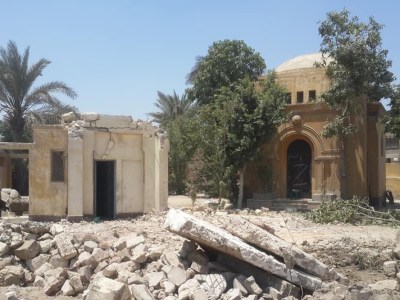 After the bulldozers – in the Cairo Necropolis on 21 July 2020. Photo: © Alia Nassar