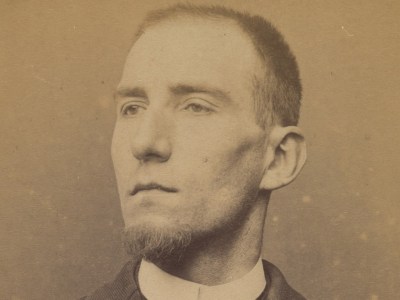 Félix Fénéon (detail; 1894), Alphonse Bertillon.