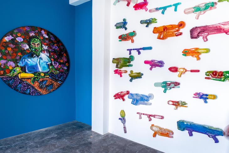 Wet Flowers and Funny Splash (2019), Yassine Balbzioui.