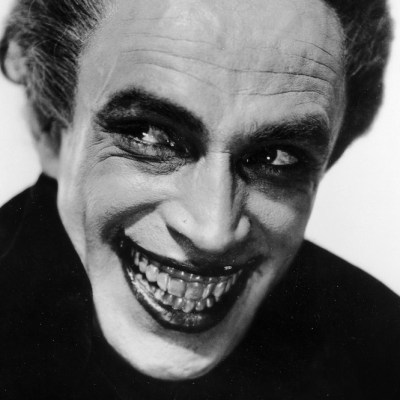 Conrad Veidt in The Man Who Laughs (detail; 1928).
