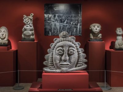 Part of the ‘Barbus Müller’ group, photographed at the Musée Barbier-Mueller, Geneva, in 2020.