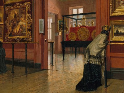 Interior View of the Metropolitan Museum of Art when in Fourteenth Street