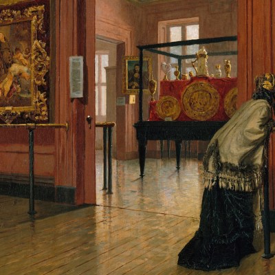 Interior View of the Metropolitan Museum of Art when in Fourteenth Street
