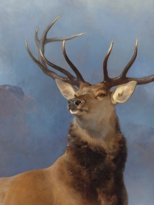 The Monarch of the Glen (detail; c. 1851), Edwin Landseer