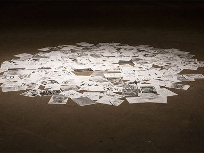 Draftsmen’s Congress (2020), Paweł Althamer. Installation view at the 2nd Riga International Biennial of Contemporary Art, RIBOCA2, 2020.