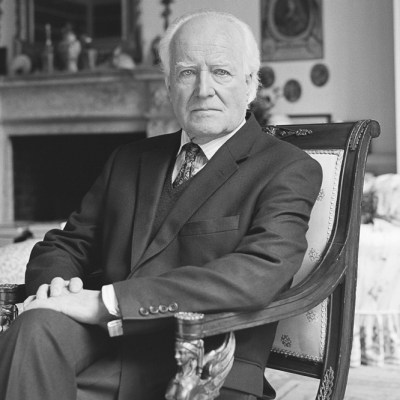 Desmond Guinness. Photo: Amelia Stein; courtesy Irish Georgian Society