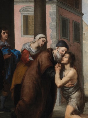 The Return of the Prodigal Son (detail; 1660s), Bartolomé Esteban Murillo.