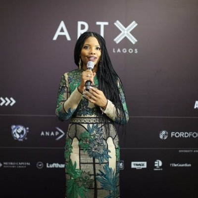 Tokini Peterside at Art X Lagos in 2017