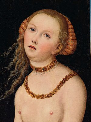Lucretia (c. 1526–37), Lucas Cranach the Elder.