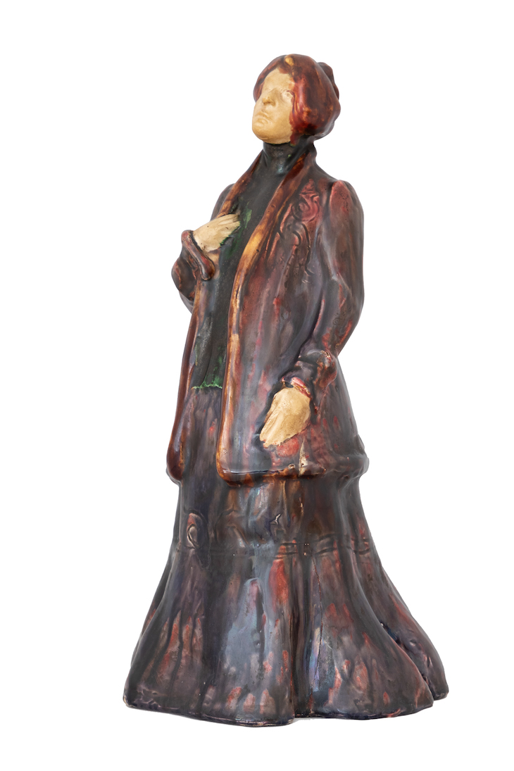 Pregnant (c. 1901), Elena Luksch-Makowsky.