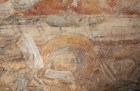 Fresco (mid ninth century) showing a scene from the life of the Virgin Mary. Santa Maria Assunta, Torcello