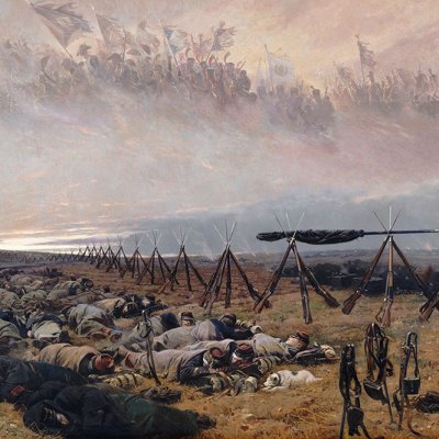 Le Rêve (detail) (1888), Édouard Detaille. Musée d’Orsay, Paris.