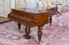 Chopin’s last piano, a wing piano manufactured by Ignace Pleyel & Companie, Paris (1848). Fryderyk Chopin Museum, Warsaw