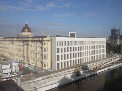 The Humboldt Forum in the centre of Berlin, due to open in December 2020.