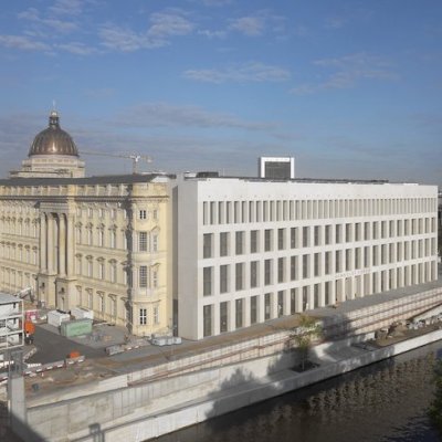 The Humboldt Forum in the centre of Berlin, due to open in December 2020.