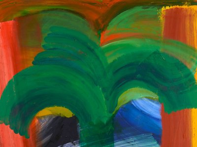 In Tangier (1987–90), Howard Hodgkin.