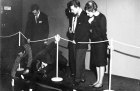 Black Water (1964), Armando. Installation view at the Kunstmuseum den Haag, 1964.