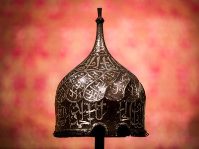 Aq Qoyunlu turban helmet (second half 15th century), Turkey or Persia. Sotheby’s, London (estimate £400,000–£600,000)