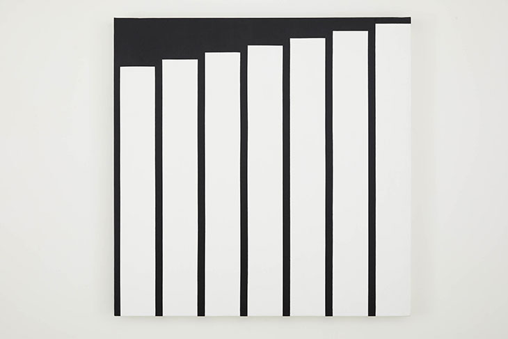 Verticals #2 (1989), Carmen Herrera.